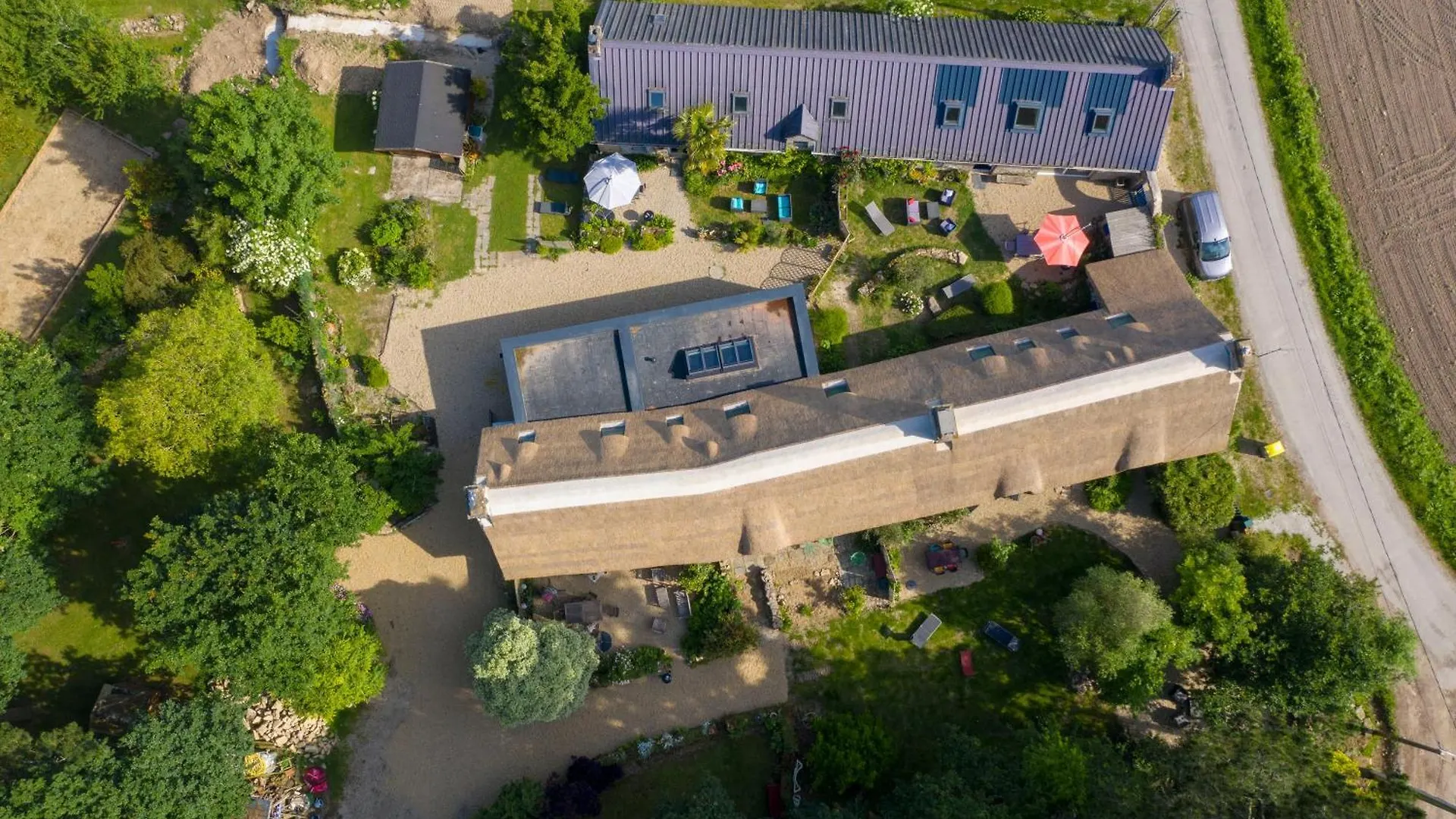 Casa de Férias Gite Naturia - Chaumiere De Berringue Plouhinec